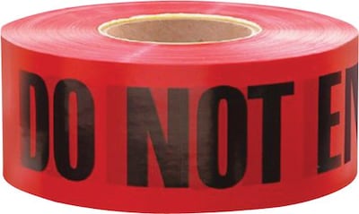 IRWIN Strait-line Danger Do Not Enter Barrier Tape, Red (586-66202)