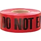 Empire® Level Safety Barricade Tapes, Red, Danger Do Not Enter, 1000' Length