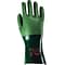 Ansell® Scorpio® Neoprene Coated Gloves, Interlock Knit, Gauntlet Cuff, Size 10, Green, 12 Pair/Box