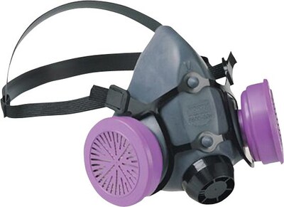 North® Safety Half Mask Respirator, 5500 Series, Elastomer, Medium