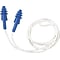 Howard Leight® AirSoft® White Nylon Cord Reusable Earplugs, Blue, 27 dB, 50/BX