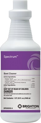 Brighton Professional™ Spectrum™ Restroom Cleaner Bowl Cleaner, 32 Oz., 12/Ct