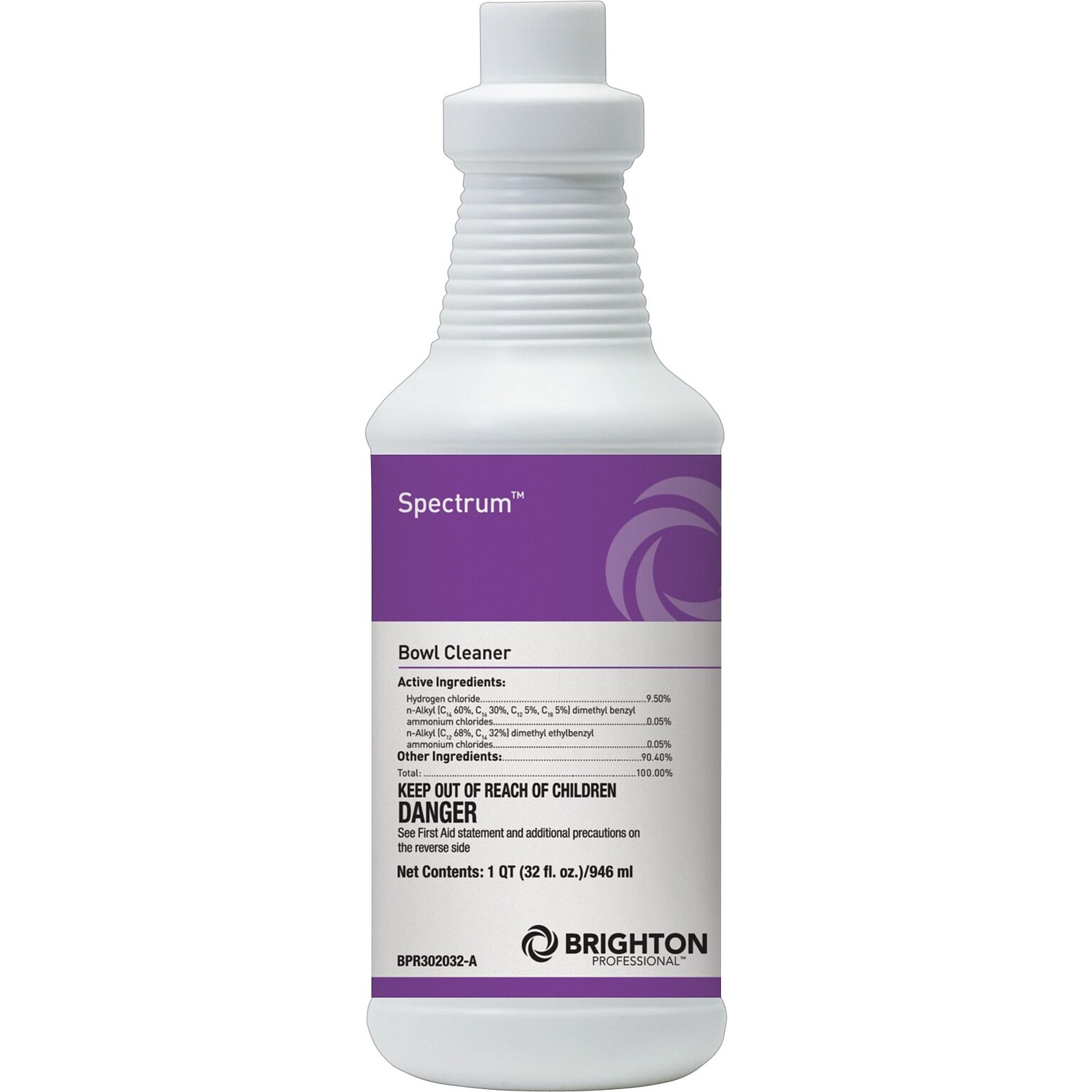 Brighton Professional™ Spectrum™ Restroom Cleaner Bowl Cleaner, 32 Oz., 12/Ct