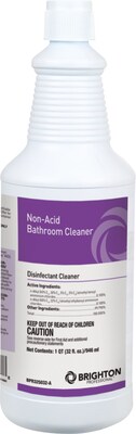 Brighton Professional™ Non-Acid Disinfectant Bathroom Cleaner, 32 oz.