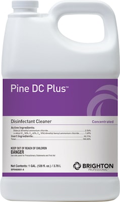 Brighton Professional™ Pine DC Plus™ Disinfectant Cleaner, Pine Scent, 1 Gallon