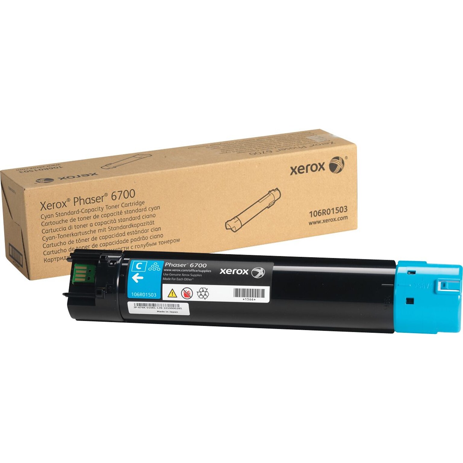 Xerox 106R01503 Cyan Standard Yield Toner Cartridge