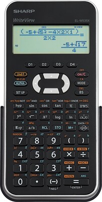 Sharp® Scientific Calculators, EL-W535B, 12-Digit