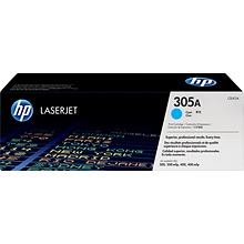 HP 305A Cyan Standard Yield Toner Cartridge   (CE411A)