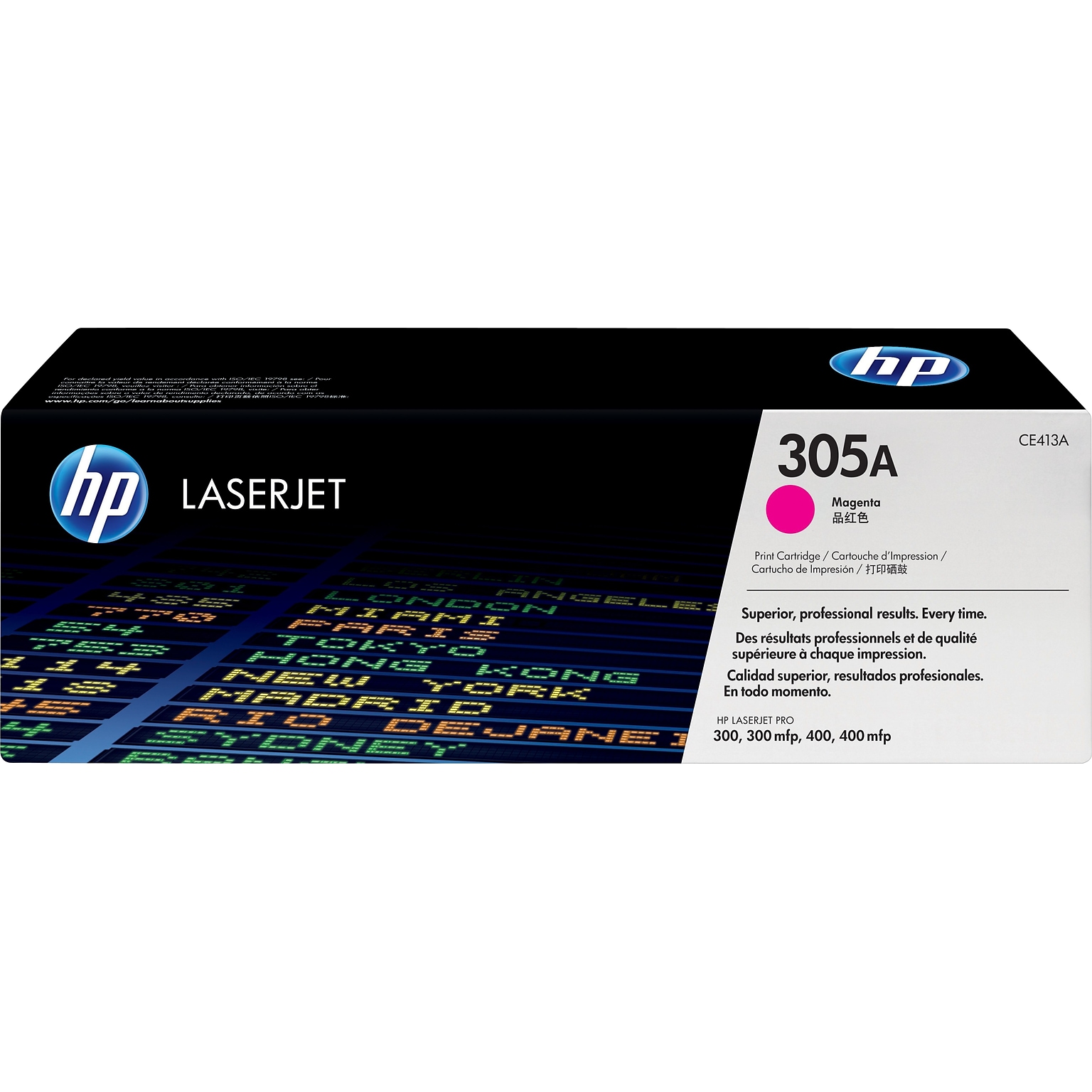 HP 305A Magenta Standard Yield Toner Cartridge   (CE413A)