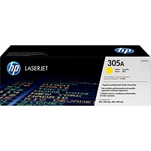 HP 305A Yellow Standard Yield Toner Cartridge   (CE412A)