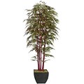 Vintage Home® 8ft Silk Bamboo Tree with Decorative Planter