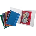 Centis® Mesh Binder Pockets, Assorted Colors