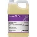 Brighton Professional™ Quick Mix® Lemon DC Plus™ Disinfectant Cleaner, Quick Mix, Lemon Scent, 1 Gallon, 2/CT