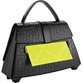 Post-it® Pop-Up Dispenser for 3 x 3 Notes, Black, Purse-Shaped, 1 Pad/Pack (PD654US)