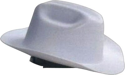 Jackson® Western Hard Hat, White, Wide brim