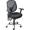 Quill® Acadia™ Ergonomic Mid-Back Task Chair, Mesh, Black (21517-CC)