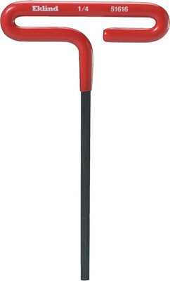 Eklind® Individual Cushion Grip Hex T-Keys, T-Handle, 5/32 6