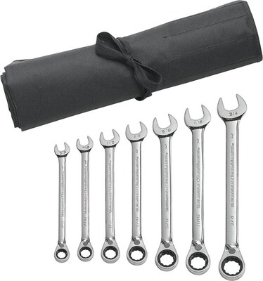 GEARWRENCH® Reversible Combination Ratcheting Wrench, 7pc.