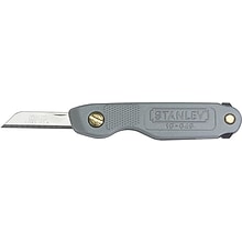 Stanley® Pocket Knives, Straight Edged Steel Blade