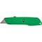 Stanley® Interlock® High Visibility Retractable Utility Knives, Steel Blade, Green