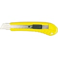 Stanley® Standard Snap-Off Knives, Plastic Handle, 18 mm blade width