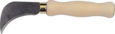 Stanley® Linoleum Flooring Knives, Wood Handle, Curved Blade