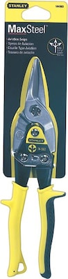 Stanley® MaxSteel™ Aviation Snip, 9 21/32 Length