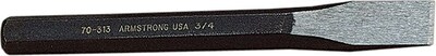 Armstrong® Tools Standard Length Cold Chisel, Alloy Steel, 1/2
