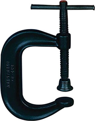 Armstrong® Tools Deep Throat Pattern C-Clamp, 3-1/16 Throat Depth, 0 - 4