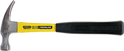Stanley® Jacketed Fiberglass Nail Hammers, 16 oz.