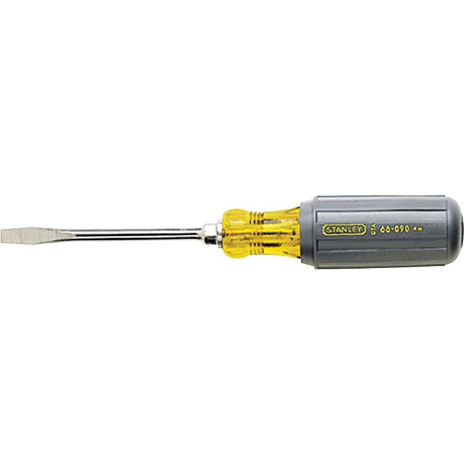 Stanley® Vinyl Grip Standard Tip Screwdrivers, 10 15/16 Length