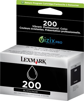Lexmark 200 Black Standard Yield Ink Cartridge (14L0173)
