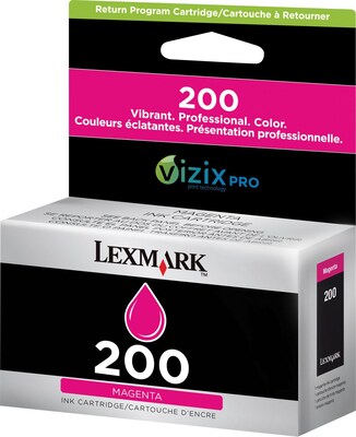 Lexmark 200 Magenta Standard Yield Ink Cartridge (14L0087)