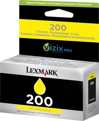 Lexmark 200 Yellow Standard Yield Ink Cartridge (14L0088)