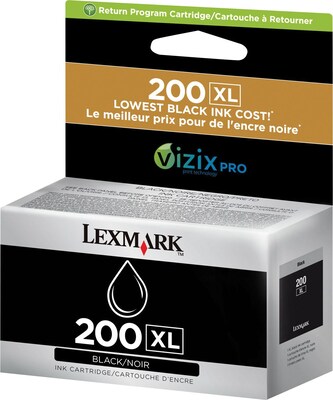 Lexmark 200XL Black High Yield Ink Cartridge (14L0174)