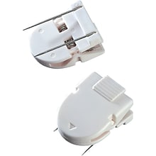 Advantus Cubicle Clips, White, 4/Pack (AVT75300)