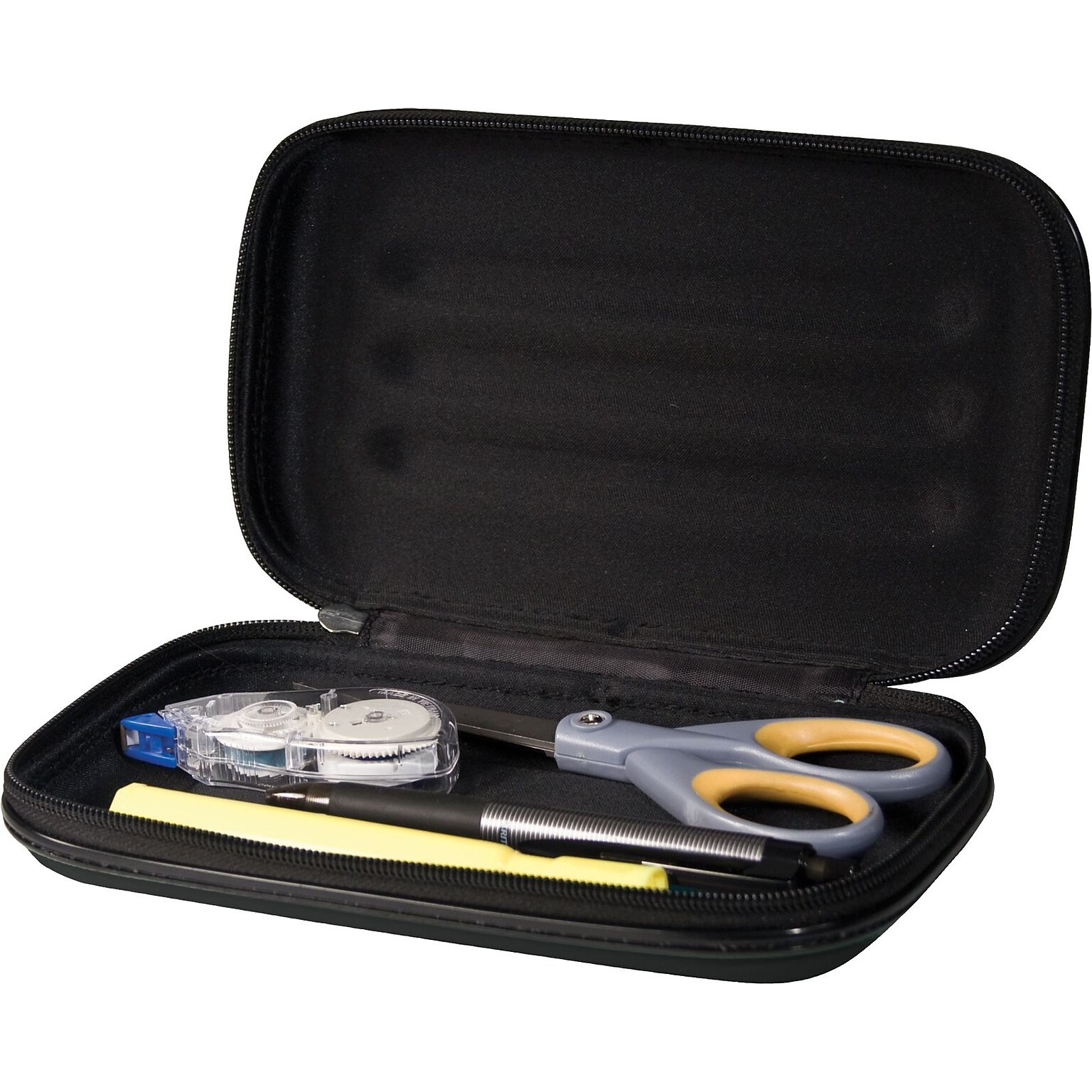 Advantus Zipper Pencil Case, Black (67000)