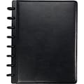 Staples® Arc Customizable Notebook, 6-3/4 x 8-3/4, 60 Sheets, Narrow Ruled, Black (20000)