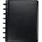 Arc Customizable Leather Notebook System, Black, 6-3/4 x 8-3/4