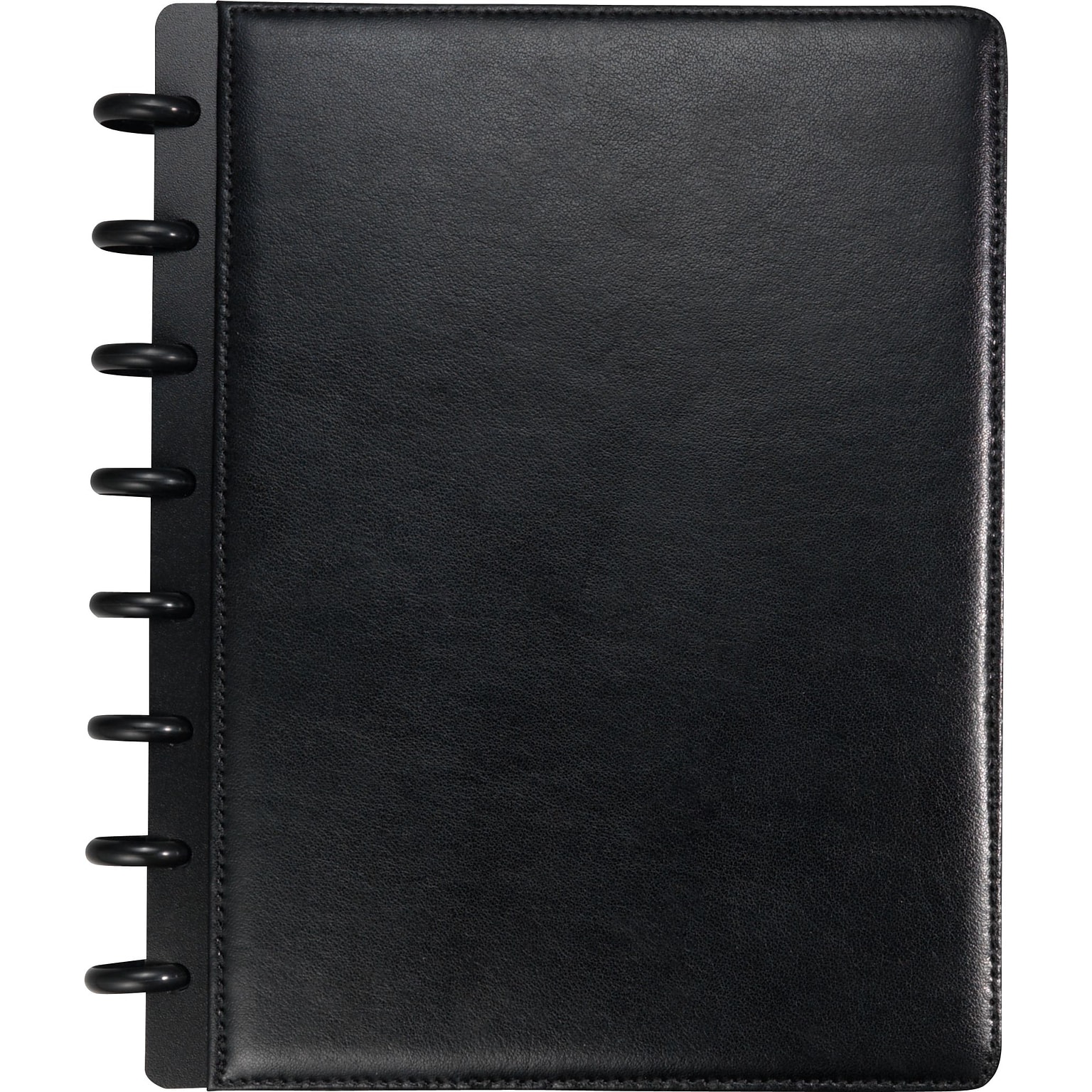 Staples® Arc Customizable Notebook, 6-3/4 x 8-3/4, 60 Sheets, Narrow Ruled, Black (20000)