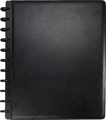 Staples® Arc Customizable Notebook, 8-1/2 x 11, 60 Sheets, Narrow Ruled, Black (19998)