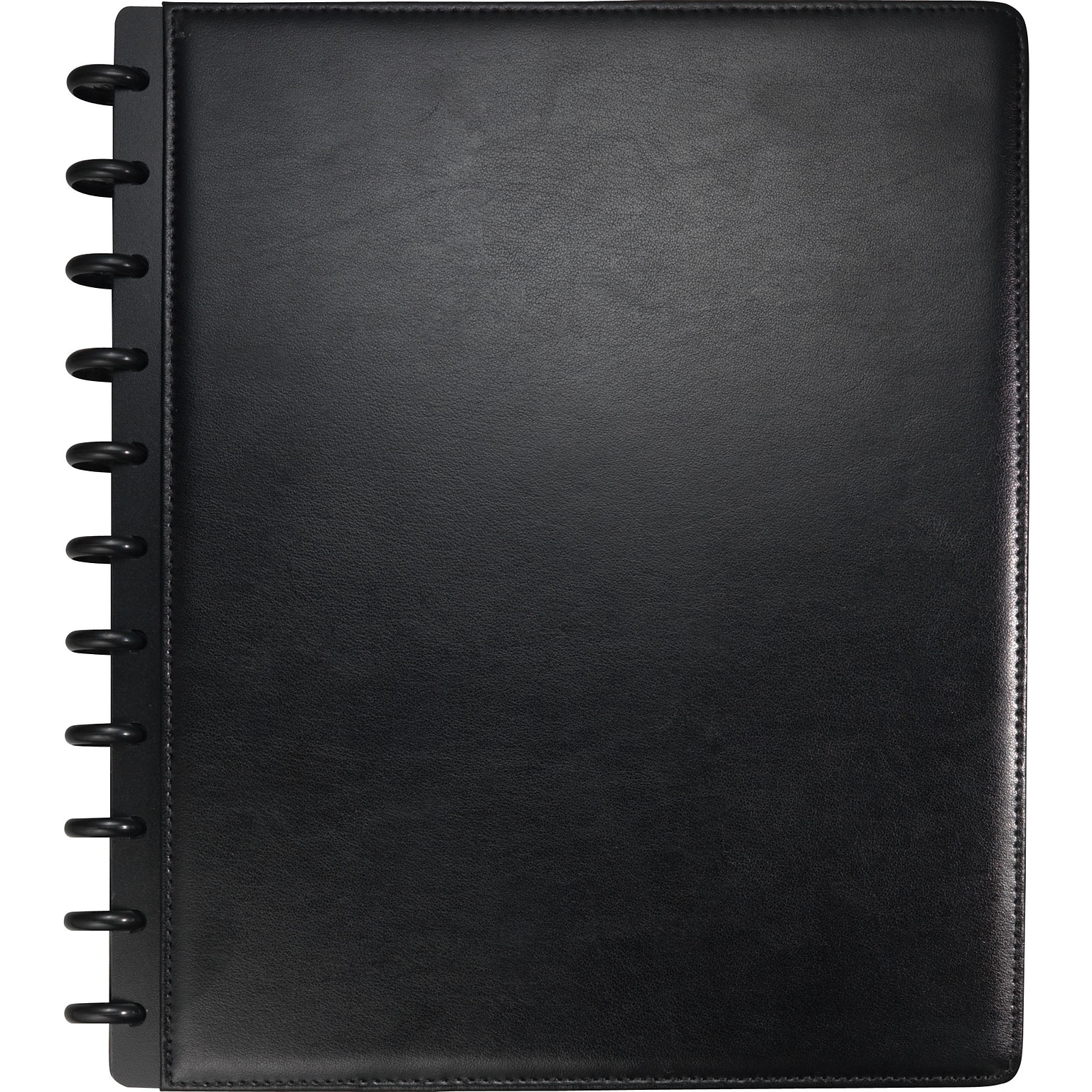 Staples® Arc Customizable Notebook, 8-1/2 x 11, 60 Sheets, Narrow Ruled, Black (19998)