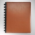 Arc Customizable Leather Notebook System, Brown, 9-1/2 x 11-1/2