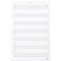 Arc System To-Do Refill Paper, White, 5 1/2 x 8 1/2