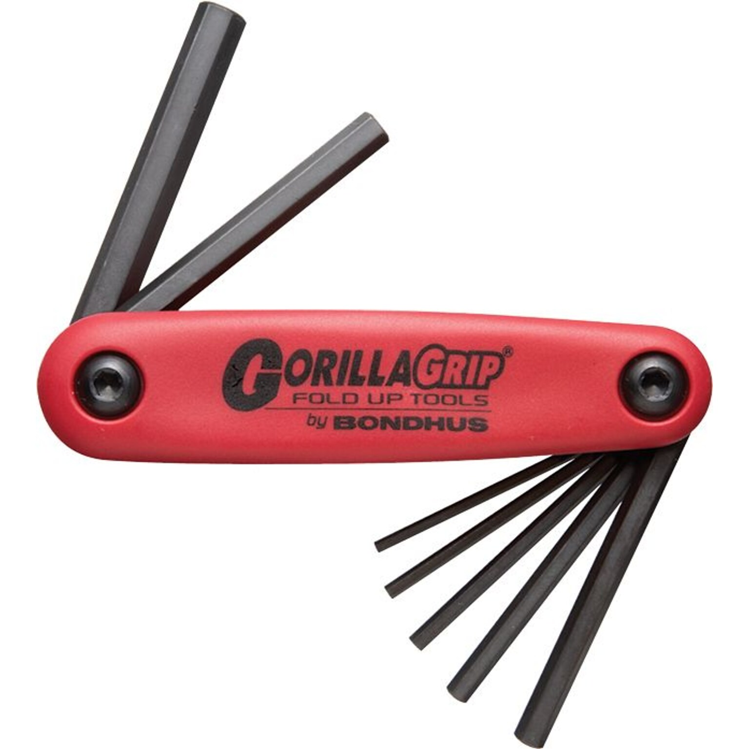 Bondhus® GorillaGrip® Fold-Ups, 1.5mm-6mm.