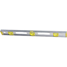 Stanley® Top Read Builders Spirit I-Beam Level, 48 in (L) x 2.1 in (W) x 0.9 in (H)