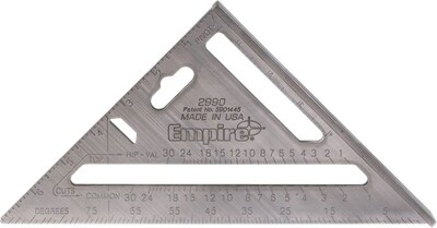 Empire® Level Heavy-Duty MAGNUM™ Rafter Square, 7" Blade