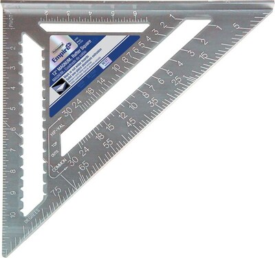 Empire® Level Heavy-Duty MAGNUM™ Rafter Square, 12" Blade