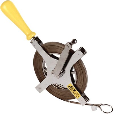 U.S. Tape Oil Gauging Derrick Tape, 100 Feet