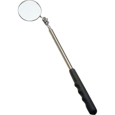 Ullman Round LED Lighted Inspection Mirror, 2 3/8-inch Diameter